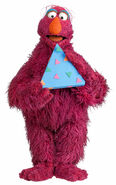 Telly Monster as Elmo