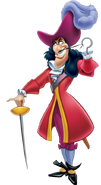Captain Hook as Lord Farquaad