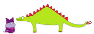 Chowder meets Stegosaurus