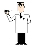 Professor Utorium as Buster's Father