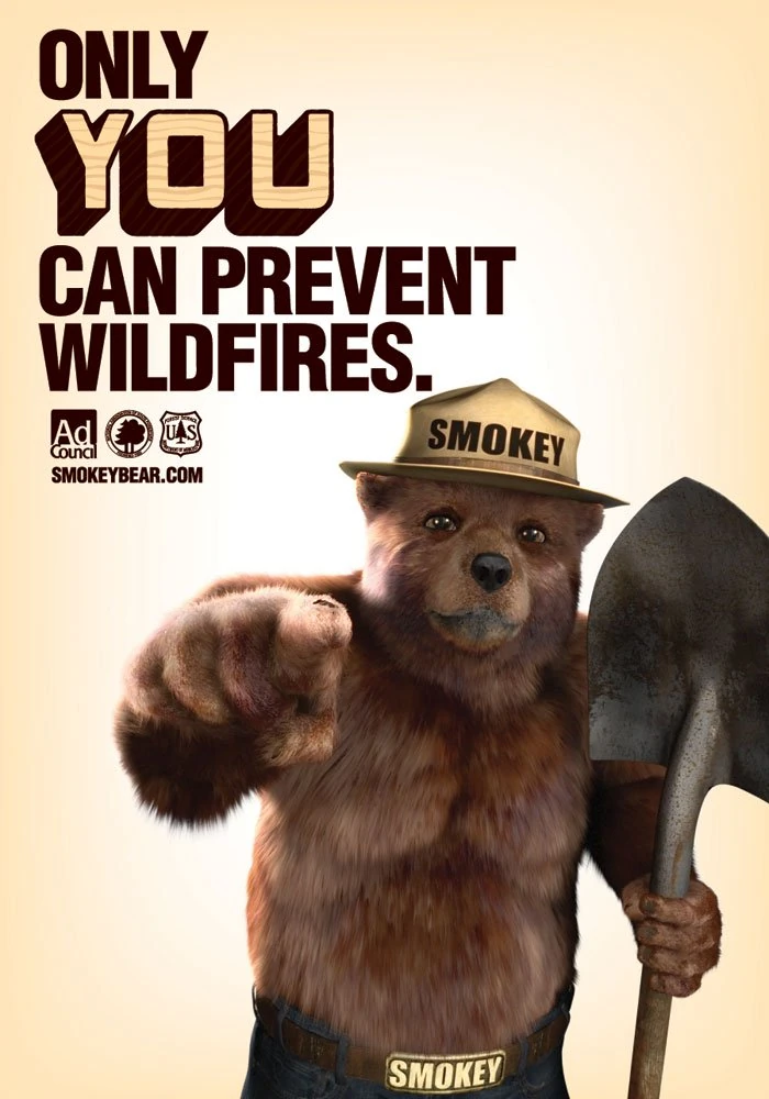 Smokey The Bear Quotes Smokey The Bear | The Parody Wiki | Fandom