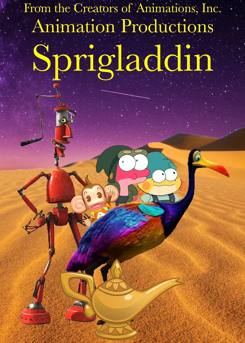 Sprigladdin (Aladdin) (1992) | The Parody Wiki | Fandom