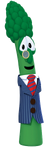 Archibald Asparagus as Professor Tinkerputt