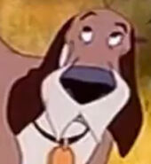 Buster The Bloodhound as Diego The Tiger