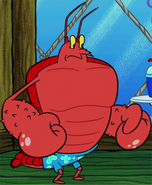 Larry the Lobster as Mr. Ray