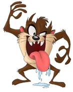 Taz as Cymbal-Banging Monkey