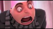 Gru screams