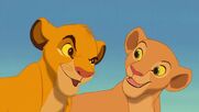 Young Simba (Animated) (with Young Nala (Animated) as an extra) as Chip