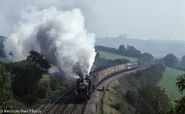 Bradley Manor No. 7802 and Britannia No. 70000 (Lightning No. 70019)