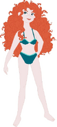 Merida's bikini