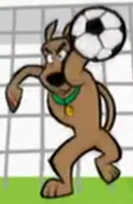 Scooby doo throw a soccer 6