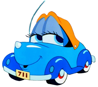 Amazon.com: Disney: Susie The Little Blue Coupe Ultra Detail