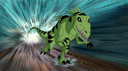 Beast Boy as Utahraptor