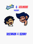 Brennan and Denny - Anime Poster
