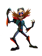 Dr. Eggman as Dr. Nefarious