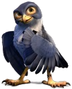 Kai the Falcon Transparent