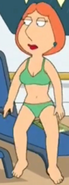 Lois griffin (green bikini)
