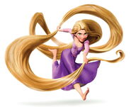 NEW Rapunzel hair