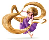 Rapunzel as Other Yellow Haired Mermaid