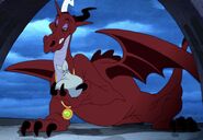 Dragon Drizelda as Peridot the Cave Dragon