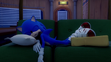Sonic The Hedgehog (Sonic Boom) sleeping