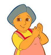 Dora's Grandma as Mrs. Packard