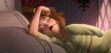 Anna frozen sleeping
