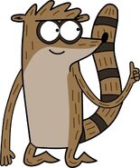 Rigby as the Salamander