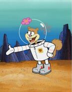 Sandy Cheeks as Bartok's Girlfriend
