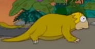 Simpsons Monitor Lizard