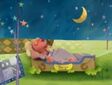 Banjo (The Let's Go Show) sleeping