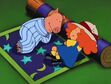 Maggie and Hamilton Hocks sleeping