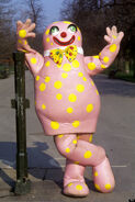 Mr. Blobby as Ice Cream Emoji