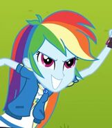Rainbow Dash in My Little Pony- Equestria Girls Better Together