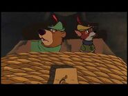 Robin Hood and Little John in Trap