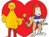 Big Bird and 6 Love Together