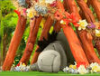 Eeyore sleeping in Best Wishes, Winnie the Pooh
