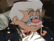 Geppetto as Captain Harper