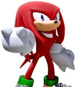 Knuckles the Echidna in Team Sonic Racing