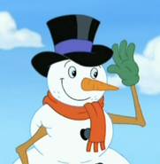 Mr. Snowman as The Snowman