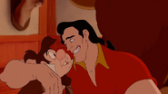 Gaston and Lefou as Flotsam and Jetsam