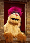 Trekkie Monster as Frazzle