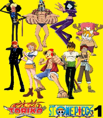 Toriko X Stone Piece (Jellystone,Lego Dimensions & Alvin and the