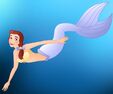 Belle as a Mermaid