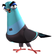Lance Sterling in Pigeon Form