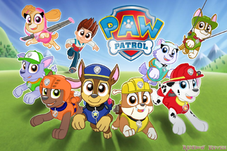 Rubble Patrulla Canina en español, Rainbow Eevee Wiki