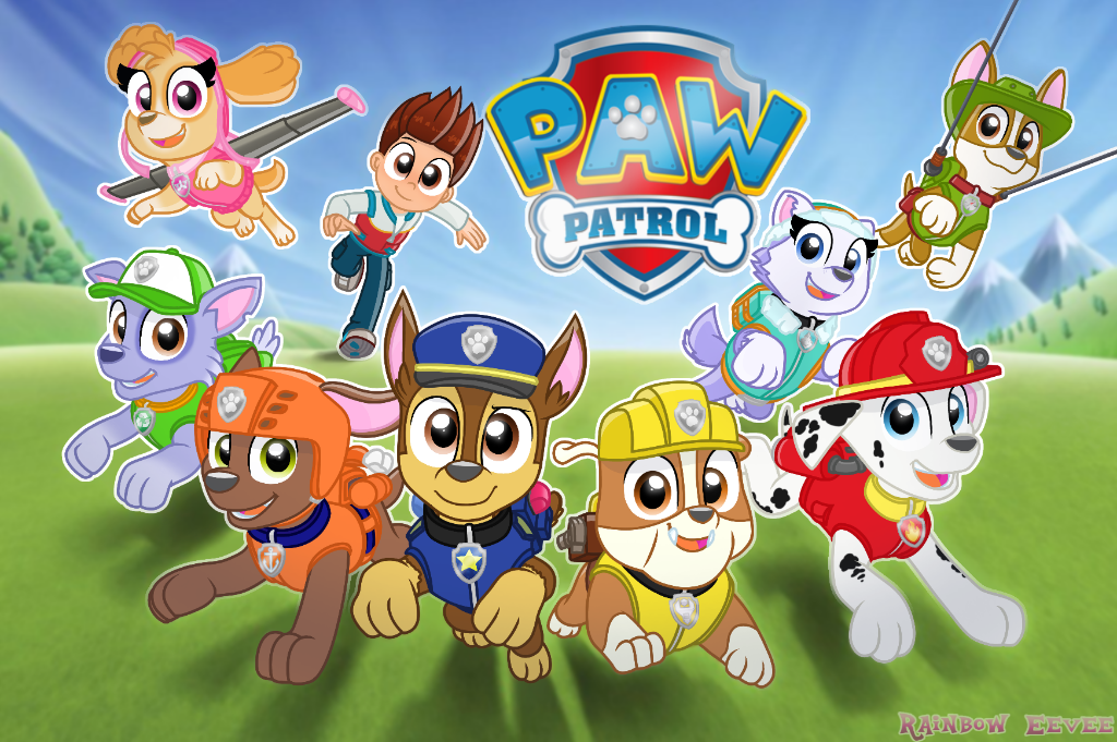 PAW Patrol Rubble Vector 7 by RainbowEevee-DA on DeviantArt