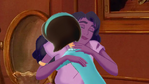 IsabelstaSia (1997)- Esmeralda (Marie) hugs Isabel (Anastasia Anya) in a reunion (Parody Scene)