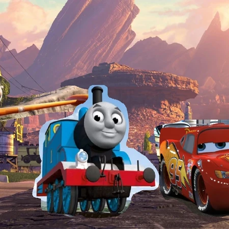 lightning mcqueen and dusty crophopper