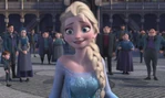 Queen Elsa as Belle's Grandmother